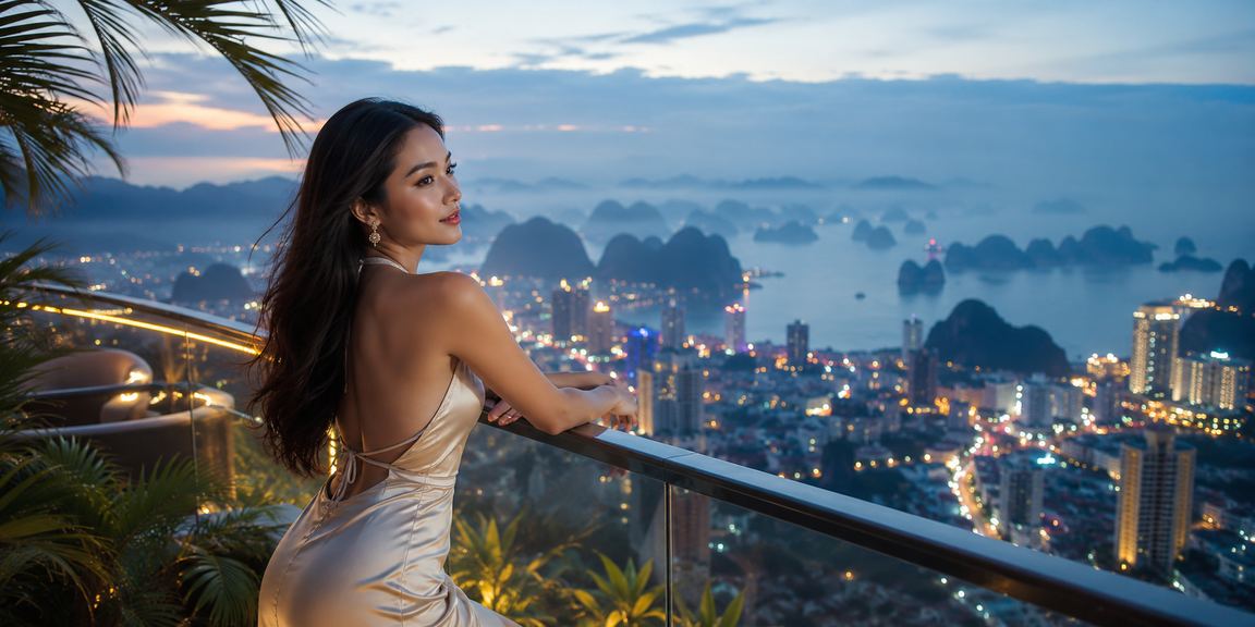 Thành viên VIP tại Hạ Long nhận hoàn tiền cược thể thao với cảnh vịnh biển nền